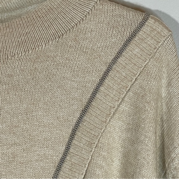 Neumann Marcus Sweater Tan Size L - Picture 6 of 9